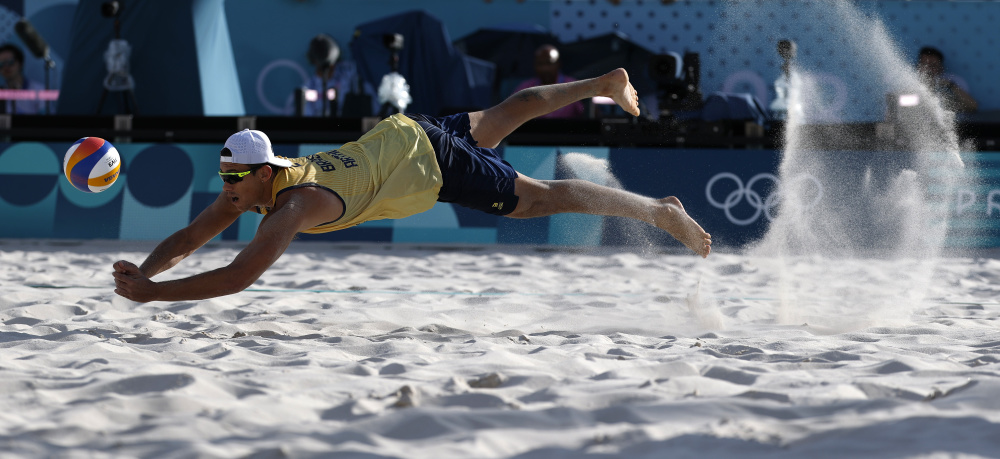 巴西运动员在沙滩排球比赛中一鸣惊人的简单介绍