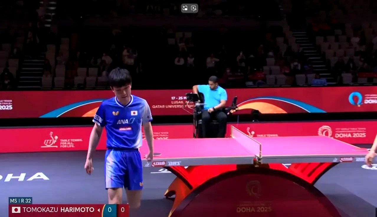 法国乒乓球队完胜波兰乒乓球队，张本智和制霸全场的简单介绍